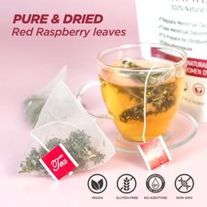 Té de Hojas de Frambuesa Roja Pura, Seca, Orgánica y Natural de Chinaherbs, Hojas Cortadas y Tamizadas de Alta Calidad, Empaquetado en Bolsa a Granel para Mujeres - Product Image 2