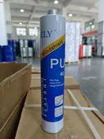 Scellant PU pour pare-brise automobile certifié CE FDA, séchage rapide, sans odeur, adhérence forte, imperméable, séchage en deux heures.
