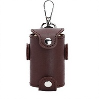 Porte-balles et porte-tee de golf personnalisé en cuir PU, rangement portable pour 2 balles et 2 tees, accessoires de golf