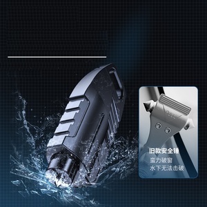 Portable Aluminum Alloy Safety Hammer by GP 15x10x4cm for Breaking Car Windows Quick Escape Emergency Tool for <b>Seat</b> <b>Belt</b> <b>Cutting</b> - Product Image 2