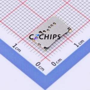 HYCW139-TF09-115B SD Card / Memory Card Connector SMD Connector Plug-In Type MicroSD Card (TF Card) Card Holder With - Product Image 1