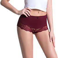 Nouvelle Arrivée Culottes en <span class=keywords><strong>Dentelle</strong></span> Tricotée Solides Taille Haute Confortables pour Femmes – Mignonnes et Sexy - Product Image 2