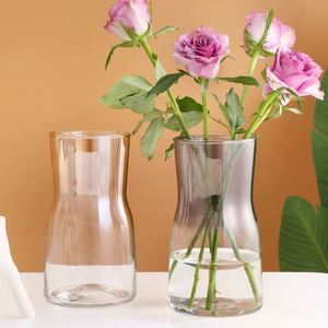 Jarrón Alto de Vidrio Transparente para Decoración del Hogar y Bodas - Product Image 5