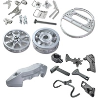 Service de forgeage à chaud sur mesure, pièces en aluminium et en acier, forgeage de précision, usinage CNC, surface zinguée anti-corrosion