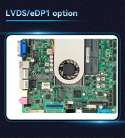 Carte mère Mini ITX en promotion, processeur Intel 6e/7e génération I7 7500U, 2 DDR4 260 broches, compatible Windows 10/11, Linux, VGA, LVDS