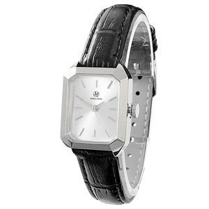 Reloj cuadrado pequeño dorado, correa moderna, reloj de cuarzo para mujer de estilo minimalista negro - Product Image 5