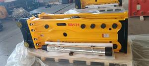 Martillo Hidráulico de Tipo Superior SB131 para Excavadoras de 30-45 Toneladas |   Martillo de Roca Vertical de Alto Impacto de 165 mm para Canteras y Minería - Product Image 3