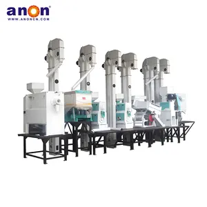 Anon 20-30 TPD Functional Cost-effective Rice Mill Machinery Price in Pakistan Rice Husk Mill