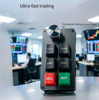 Teclado para Juegos Programable de 6+1 Teclas, Perilla Personalizable con Macro para Trading Rápido, Esports, Atajos de Oficina, Control de Volumen