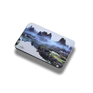 Rectangle Customized Logo Landscape Gift Tourist Souvenir Fridge Magnet - Product Image 1