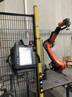 Robot industriel KUKA KR120 R3100-2 QUANTEC à 6 axes, charge utile de 120 kg, portée de 3100 mm, pour soudage et palettisation