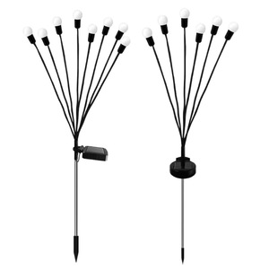 Lampe solaire LED Firefly, imperméable, pour l'extérieur, éclairage décoratif de jardin, éclairage paysager, durée de vie de 50000 heures - Product Image 3