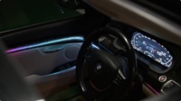 Kit d'amélioration de l'ambiance intérieure de la voiture ZYCELA Série 5 GT F07 2010-2017, éclairage ambiant LED en voiture, 3-5W 12V, 1 an
