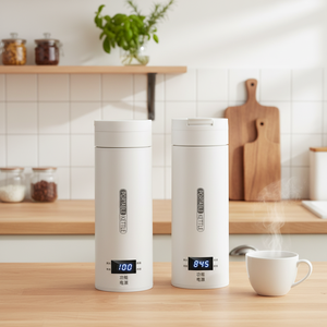 Gobelet à eau <span class=keywords><strong>électrique</strong></span> chauffant intelligent Beeman, portable, 500 ml, tasse de voyage auto-<span class=keywords><strong>chauffante</strong></span>, bouteille d'eau intelligente, écran LCD, acier inoxydable - Product Image 3