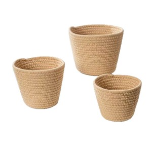 Cubo <span class=keywords><strong>de</strong></span> flores <span class=keywords><strong>de</strong></span> cuerda <span class=keywords><strong>de</strong></span> algodón, Cubo <span class=keywords><strong>de</strong></span> abrazo <span class=keywords><strong>de</strong></span> oso <span class=keywords><strong>Castaño</strong></span>, cesta tejida, decoración para sala <span class=keywords><strong>de</strong></span> estar, cesta <span class=keywords><strong>de</strong></span> almacenamiento - Product Image 5