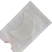 Coussinets de coton micro mousse sous les yeux pour la forme de feuille d'extension de cils vente en gros