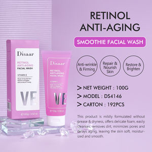 Nettoyant visage en smoothie anti-âge au rétinol personnalisé, nettoyant visage, nettoyant facial, raffermissant, éclaircissant, produits de soin de la <span class=keywords><strong>peau</strong></span> en marque privée - Product Image 2