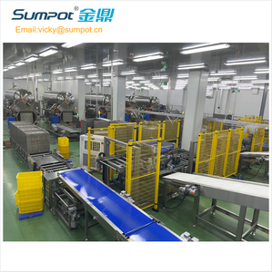 Linea di scarico di carico del sacchetto di sterilizzazione della storta completamente automatica per i pasti pronti - Product Image 2