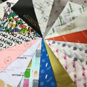 custom tissue paper gift wrapping paper with company logo garment packaging paper