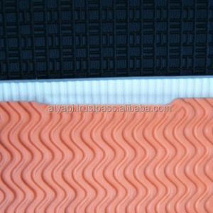 Feuille de semelle intérieure en mousse EVA à motif de tissage Feuille de mousse EVA 2mm/3mm/10mm Épaisseur Surface élastique lisse 20-90 Shores Dureté ATYAPI - Product Image 1