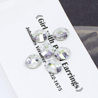Dongzhou Cristal Verre Strass Forme Ovale K9 Cristal Fantaisie Pierre Vente en Gros Perles de Cristal en Vrac pour Bijoux Accessoires de Bricolage