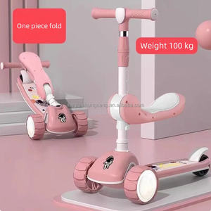 سكوترز للأطفال بجودة عالية بثلاث عجلات بتصميم شائع للأطفال الصغار في الهواء الطلق - Product Image 4