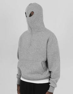 Sweat à capuche personnalisé avec design unique, capuche intégrale pour homme, logo personnalisé, yeux <span class=keywords><strong>Oken</strong></span>, sweat à capuche avec couvre-visage, 100% coton - Product Image 4