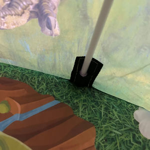 Bán buôn phim hoạt hình khủng long trẻ em LềU Nhà Playhouse cao an toàn Lớp <span class=keywords><strong>Pop</strong></span> Up cắm trại lều - Product Image 3