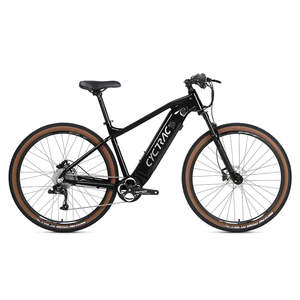 Bicicleta de Montaña E300 con Motor Trasero de 48V 500W 13A, Alcance de 60 km, 2-49 Piezas en Oferta, Aluminio Negro, Manual, Lb E300, Bicicleta de Aluminio E300 MTB - Product Image 5