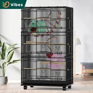 Hot Selling Pet Cage Bird Parrot 140cm Height Large Bird Cage Outdoor Iron Bird House