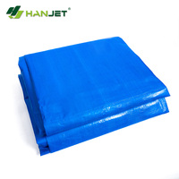 Bâche HANJET en polyéthylène PE enduit, imperméable, ignifuge, anti-moisissure, anti-UV, unie, double face, résistante aux déchirures, pour garçons et filles