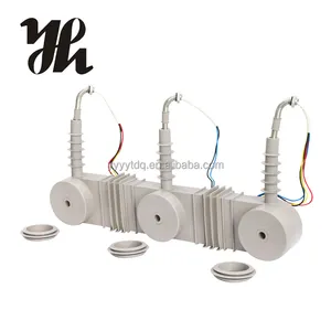 Zw32 11kv transformador de corrente integrado ao ar livre, para circuito dis conector de vácuo 3 em 1 resina epóxi de silicone de borracha