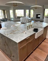 Comptoir en quartzite Roman Impression au design moderne pour l'intérieur des maisons et villas