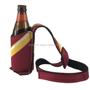 Wijnkleur Handvrije Neopreen Stropdas Bierfles <span class=keywords><strong>Holster</strong></span> 330Ml Stropdas Bier Blikje Houder Voor Bierliefhebber - Product Image 3