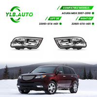 YLB Auto Part Phare Antibrouillard Pour ACURA MDX 2007 2008 2009 OEM 33951-STX-H01 33901-STX-H01