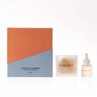 M & Sense-Pierre diffuseur en cristal naturel avec huile essentielle pour la décoration de la maison-Coffret cadeau d'aromathérapie-Désodorisant