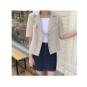 Hot Sales Kühl hemden für Frauen Dawn Single Kurzarm jacke Sommer einfache Damen bekleidung Damen Tops Korean UTMOST