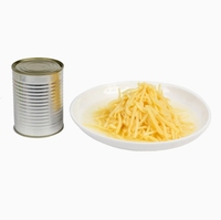 Brotes de Bambú al Vapor MEISEI, Lata de 20 kg (Sabor Salado, Conservados en Vinagre)