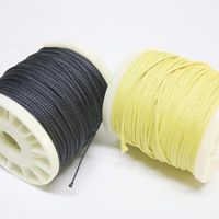 Corde en aramide ignifuge 6-40 mm 450 ° Corde ignifuge résistante aux hautes températures, de qualité industrielle