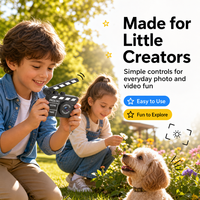 Cámara Mini Estilo Clapper Board C9 de Venta al Por Mayor Directa de Fábrica con HD 1080P y Filtros Creativos para Niños, Regalo Temático de Fotografía