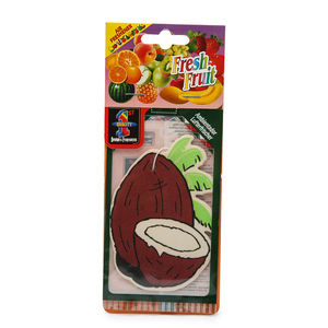 Nouveau désodorisant pour voiture papier parfumé naturel <span class=keywords><strong>Auto</strong></span> suspendu citron fraise parfum parfum Fruits accessoires de voiture intérieur - Product Image 3