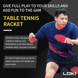 <span class=keywords><strong>Raquette</strong></span> de tennis de table Loki 7 étoiles, <span class=keywords><strong>raquette</strong></span> de <span class=keywords><strong>ping</strong></span>-<span class=keywords><strong>pong</strong></span> professionnelle en fibre de carbone - Product Image 6