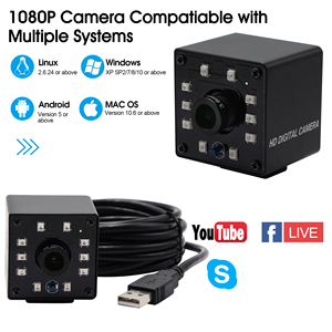 <span class=keywords><strong>Camera</strong></span> USB Nhìn Đêm 100 Khung Hình/Giây 1/2.7 "CMOS OV2710 <span class=keywords><strong>Web</strong></span> Cam Full HD 1080P USB Với <span class=keywords><strong>Camera</strong></span> <span class=keywords><strong>Mini</strong></span> Hồng Ngoại USB2.0 Webcam Với IR Cut - Product Image 3