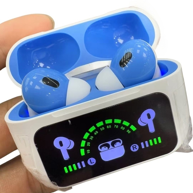 Cheap Price Screen Earphones Type C Wireless TWS K18 HD Stereo Sound Pods Waterproof Audifonos in Ear Gaming Headset