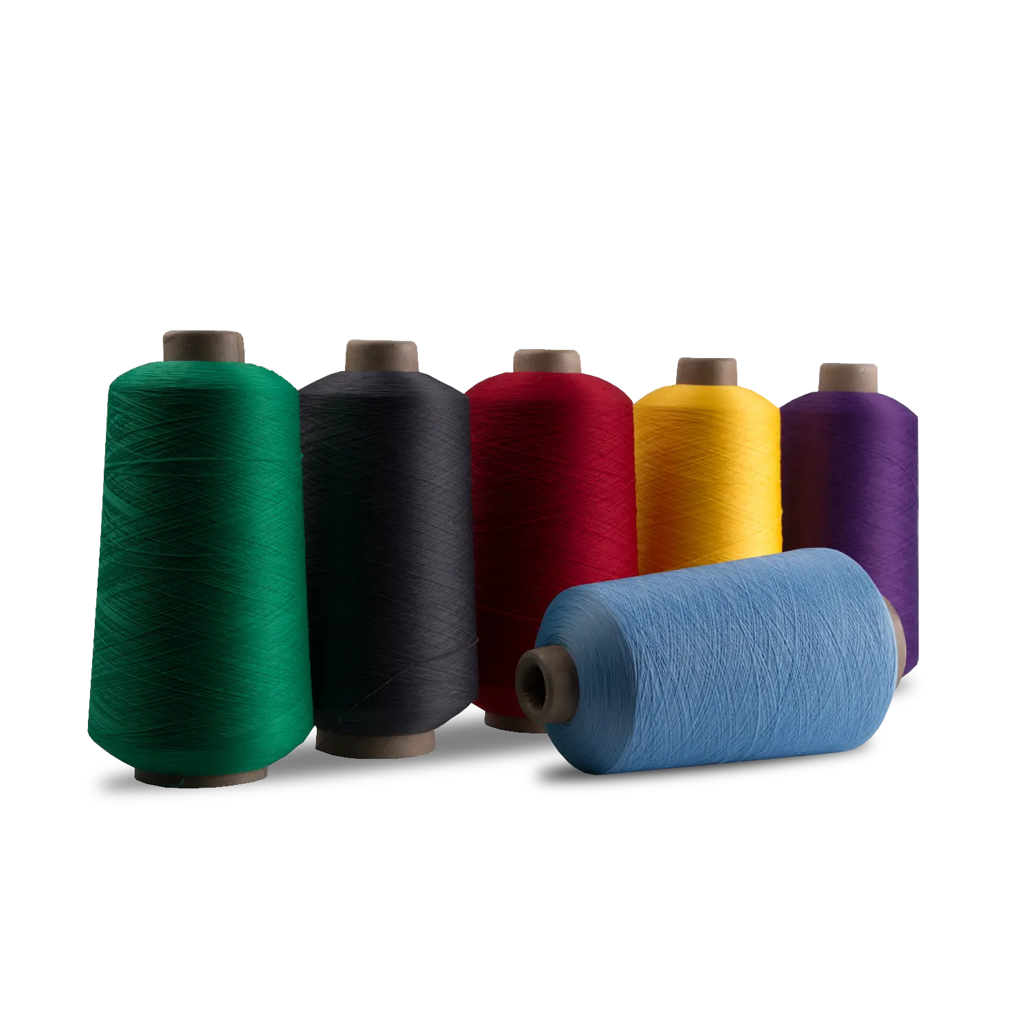 Imitatie Nylon Garen 100% Polyester Hoge Stretch Hank Geverfd Garen Dty75d/2 Voor Breien Elastische Band