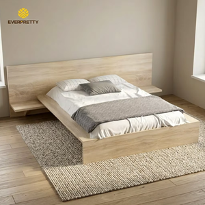 <span class=keywords><strong>Letto</strong></span> Matrimoniale in Legno Ecologico per Camera d'Albergo, Appartamento e Ostello - Product Image 2
