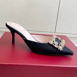Nouveaux talons hauts sexy pour femmes, luxe d'été, cuir véritable de haute qualité, bout pointu, talons de soirée - Product Image 6