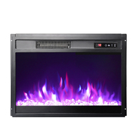19''23''26''28''Factory Crystal Stone Effect 3 Flame Colors Small Electric Fireplace for RV Home