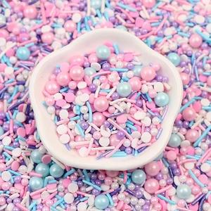 Perles de sucre rouge comestibles de qualité supérieure <span class=keywords><strong>pour</strong></span> gâteau Mélange de sucre <span class=keywords><strong>rose</strong></span> Topper Dragées décoratives <span class=keywords><strong>pour</strong></span> les gâteaux de mariage de la Saint-Valentin - Product Image 2