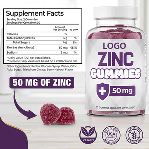 Gomitas de Superalimentos con Calcio, Magnesio, Zinc y Vitamina D3, Favorecen la Salud Ósea, Nerviosa e Inmunitaria, Suplemento de Hierbas para Mujeres - Product Image 2